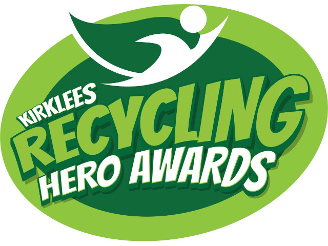 Kirklees Recycling Hero Awards graphic